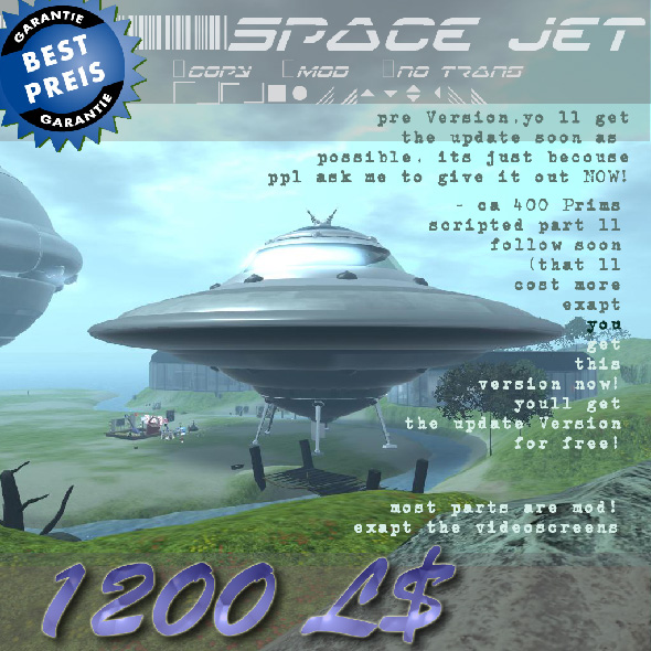 huge spacejet 90 x 40